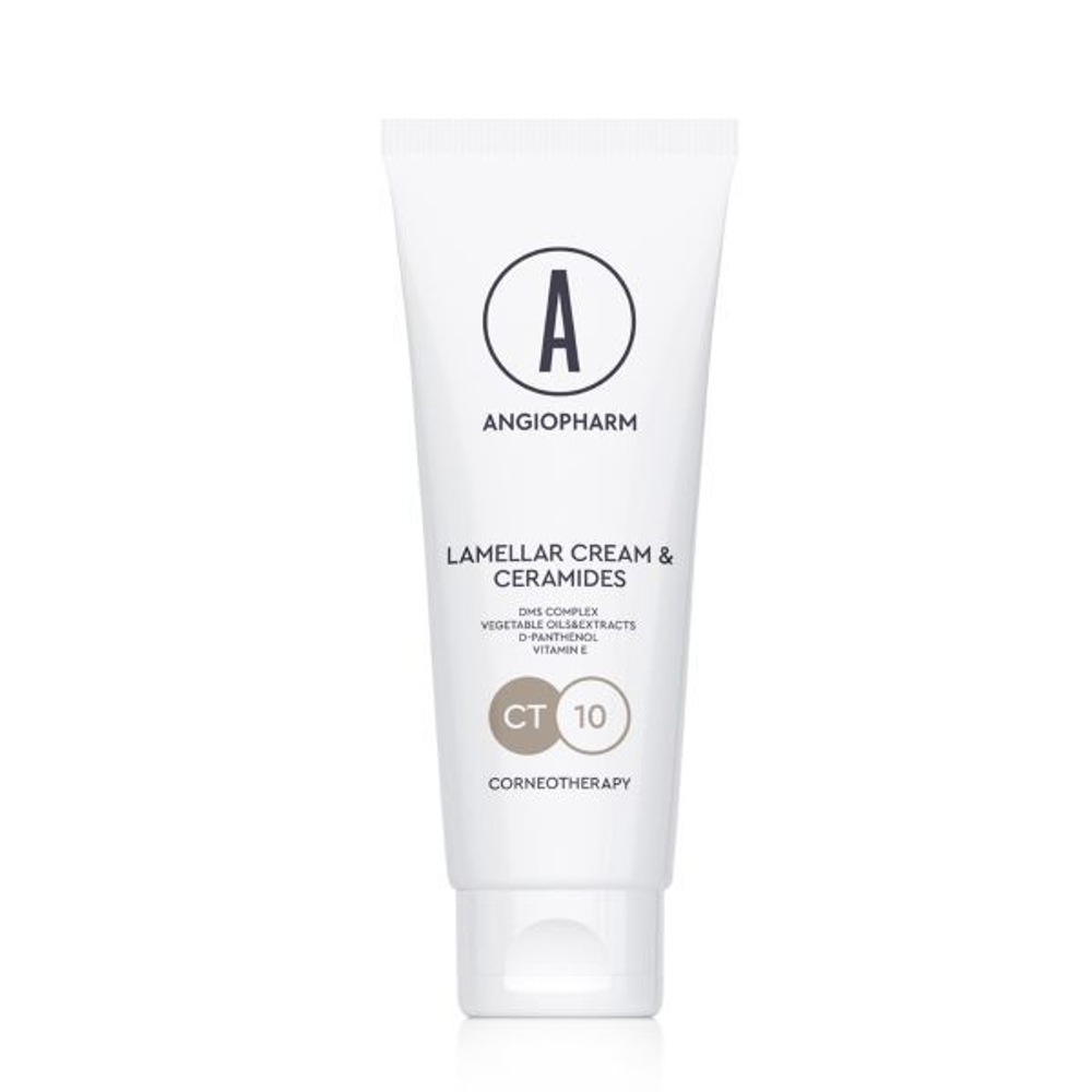 ANGIOPHARM ЛАМЕЛЛЯРНЫЙ КРЕМ С ЦЕРАМИДАМИ, 75 МЛ | LAMELLAR CREAM & CERAMIDES