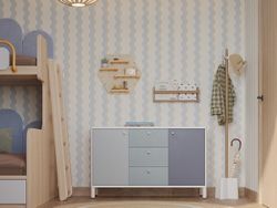 Пегборд Shely, 43х50 см, белый