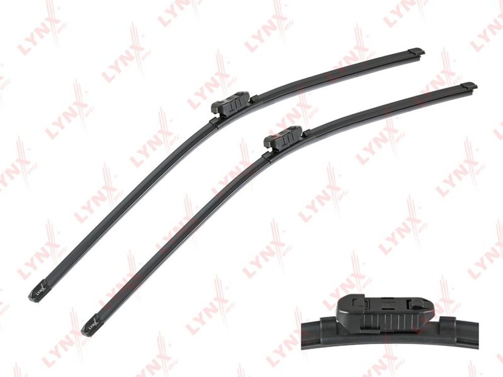 Щетка стеклоочистителя бескаркасная Ford Focus III  29  73 см+ 29  73 см (LYNXauto)