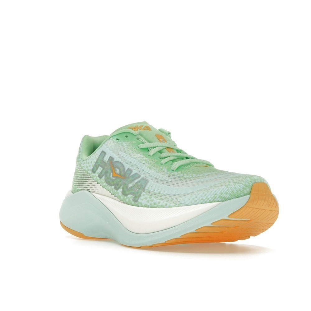 Кроссовки женские HOKA W MACH X Lime Glow / Sunlit Ocean