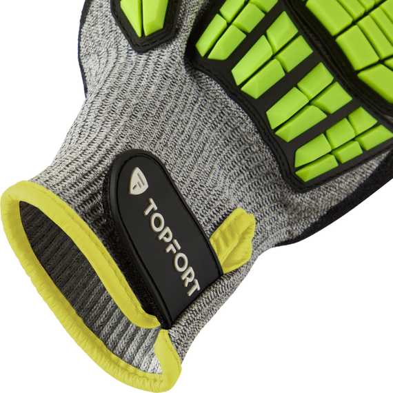 Перчатки защитные противоударные от порезов Сполдер Хит Ф TOPFORT