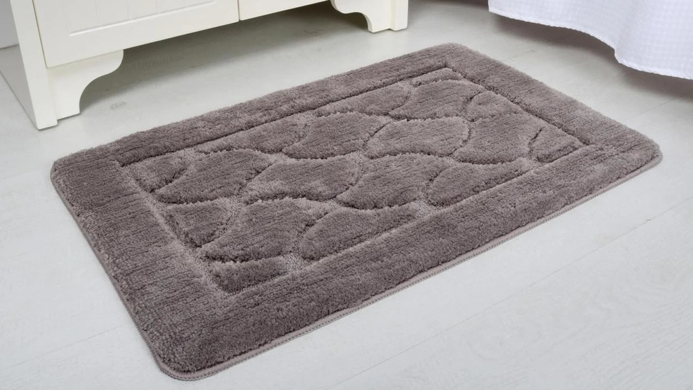 "LINK" Коврик для ванной 1-ый коричневый (50х80см) FX-5002I