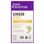 New Chapter, Ginger Force™, 60 вегетарианских капсул