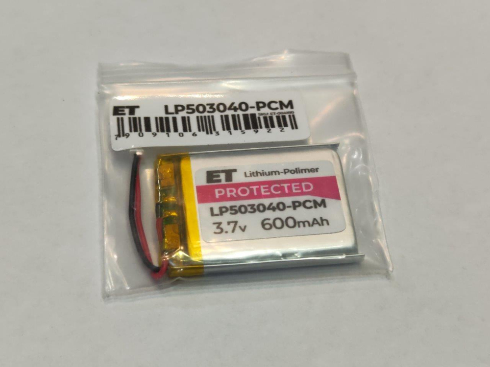 Аккумулятор ET LP503040-PCM