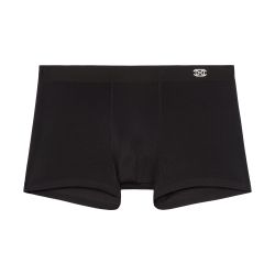 Мужские трусы боксеры черные HOM H-FRESH Comfort Boxer Briefs 402592_400004