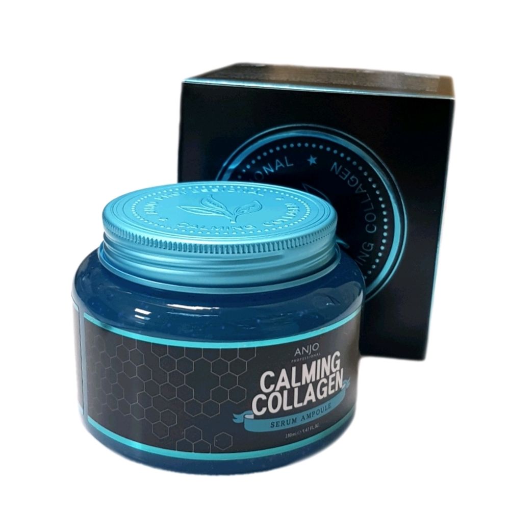 Успокаивающая сыворотка с экстрактом коллагена ANJO Professional Calming Collagen Serum Ampoule, 280 мл.