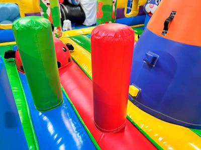 Коммерческий батут "Лесная страна" 10*6*5 м