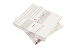 Набор полотенец 3 шт Luxberry SPA 2 белый/льняной Португалия