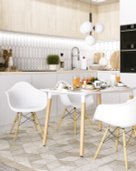 Стул Eames DAW белый