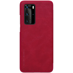 Кожаный чехол-книжка Nillkin Leather Qin для Huawei P40 Pro