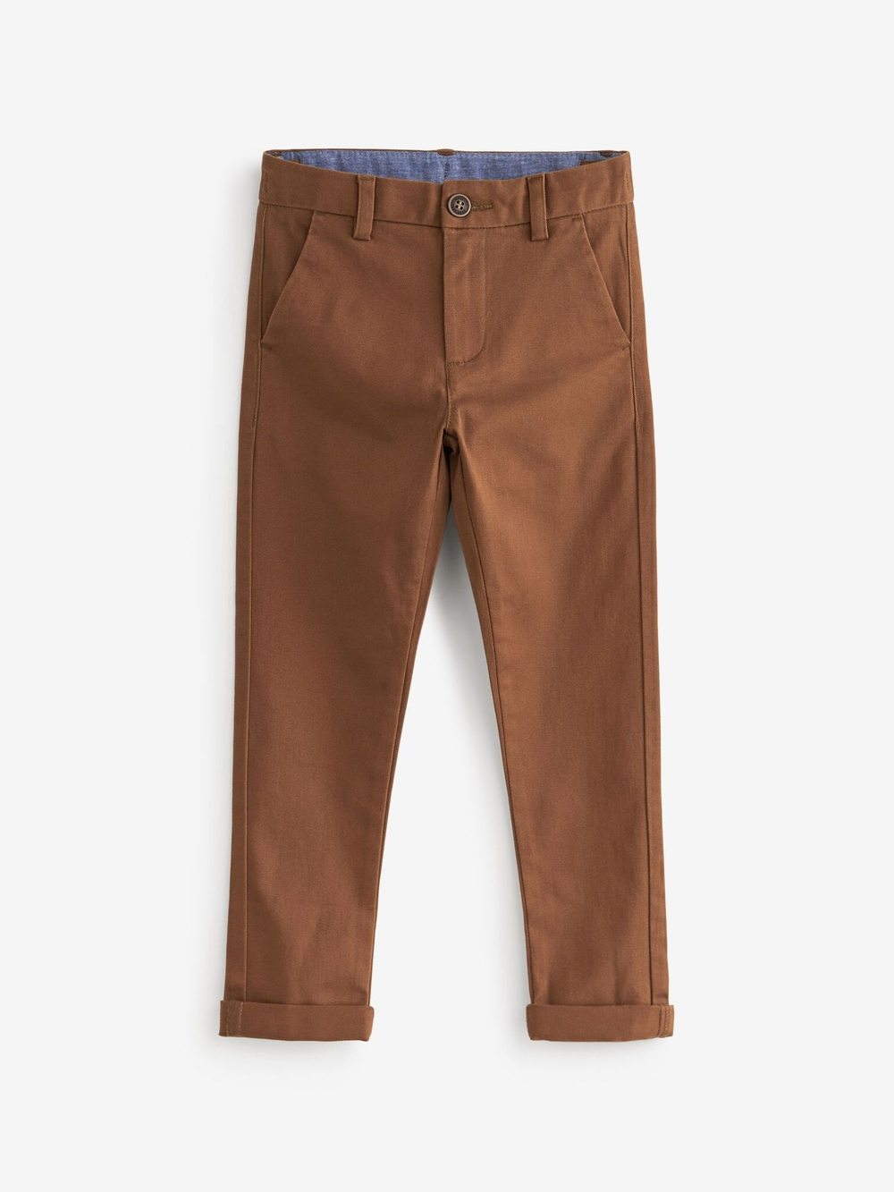 Брюки чинос для мальчика Next A99-173, Кирпичный