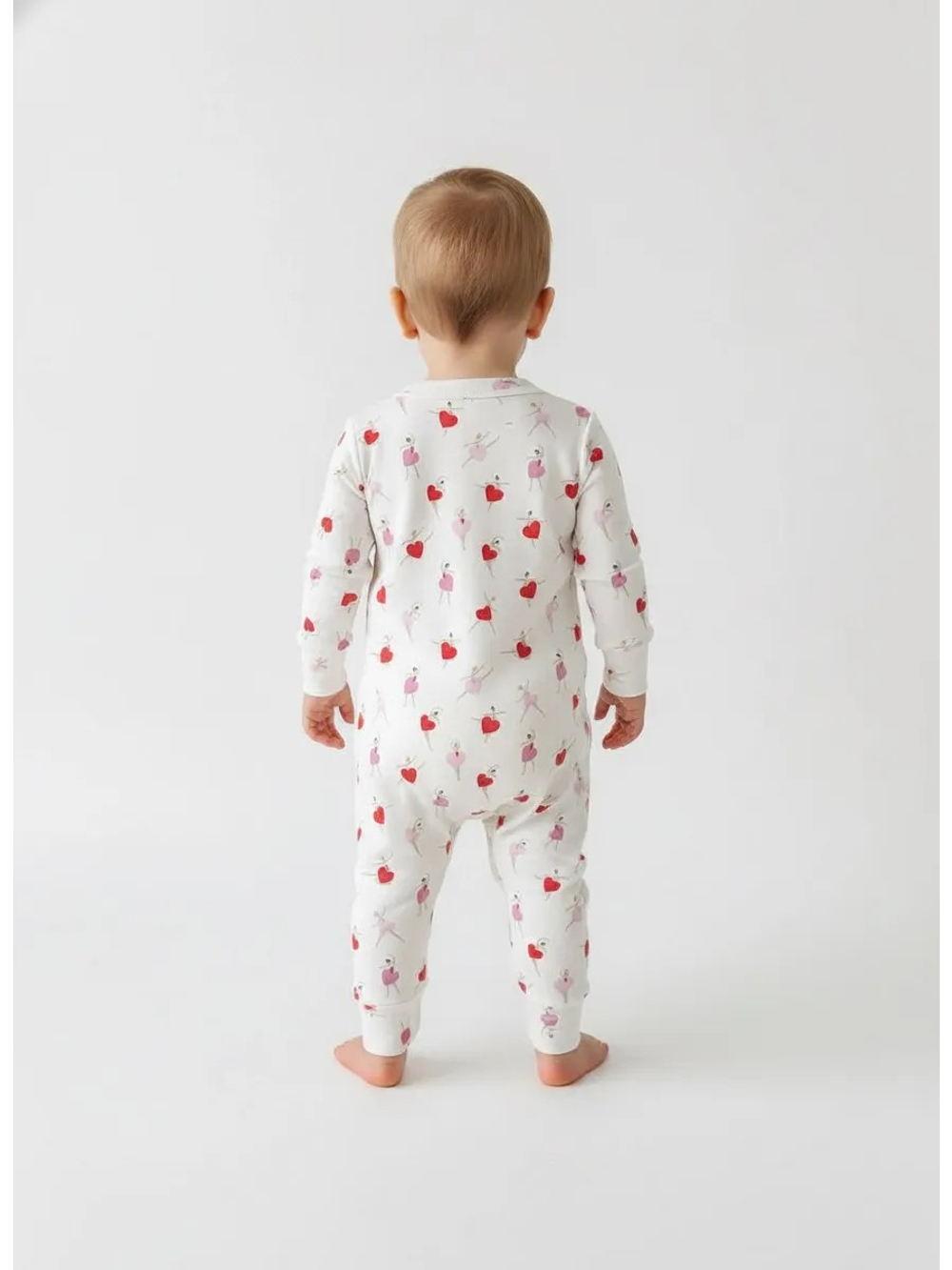 Комбинезон нательный "Балерины" с манжетом
