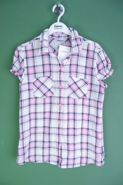 Рубашка Gloria Jeans в клетку, на 14 лет