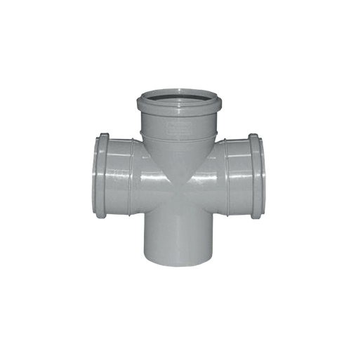 Крестовина ПП прямая 90гр. Дн 110-110-110 с у/к по низкой цене