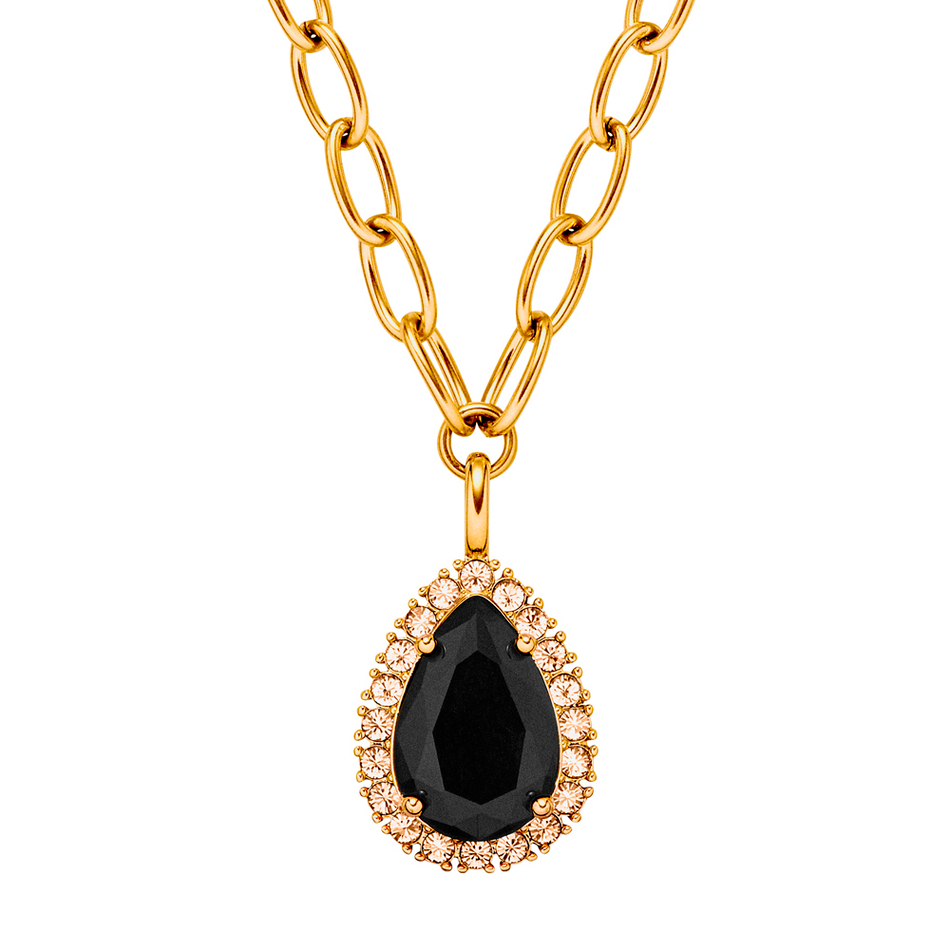 Колье Dyrberg Kern METTA SG BLACK /GOLDEN 450081