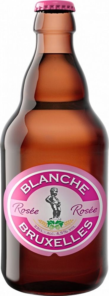 Пиво Бланш Де Брюссель Роси / Blanche De Bruxelles Rosee 0.33 - стекло