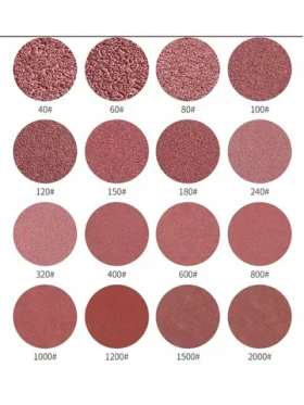 Круг шлифовальный Р120, 225мм, на липучке