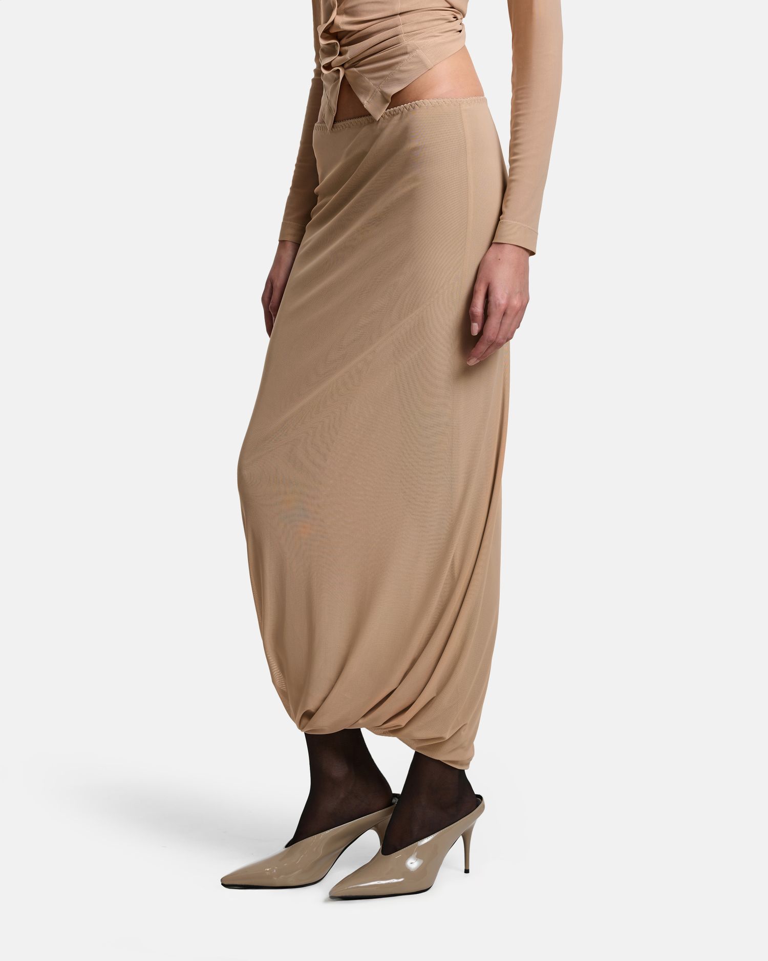 ЮБКА TWISTED ИЗ СЕТКИ