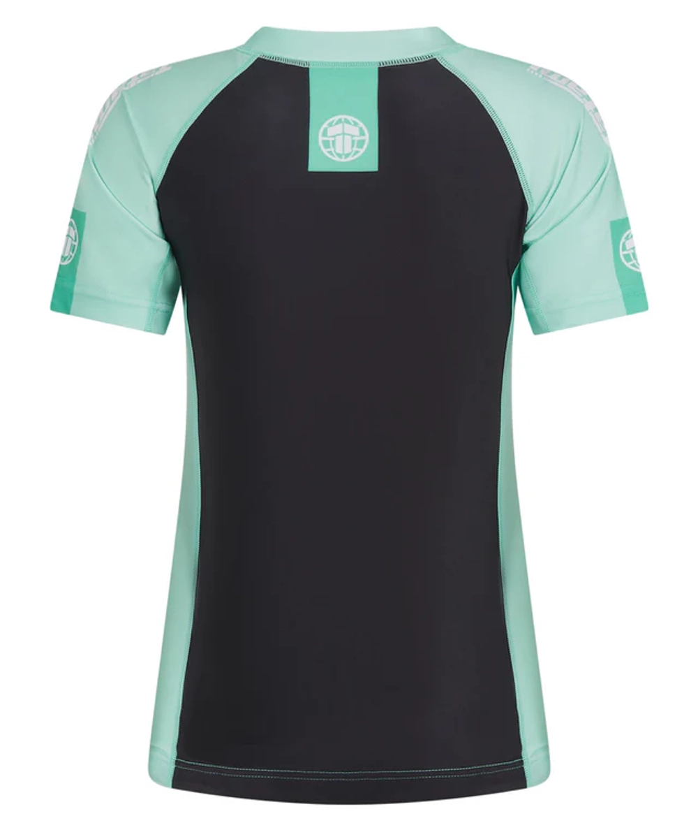 Женский Рашгард Tatami CONTRAST - MINT & BLACK