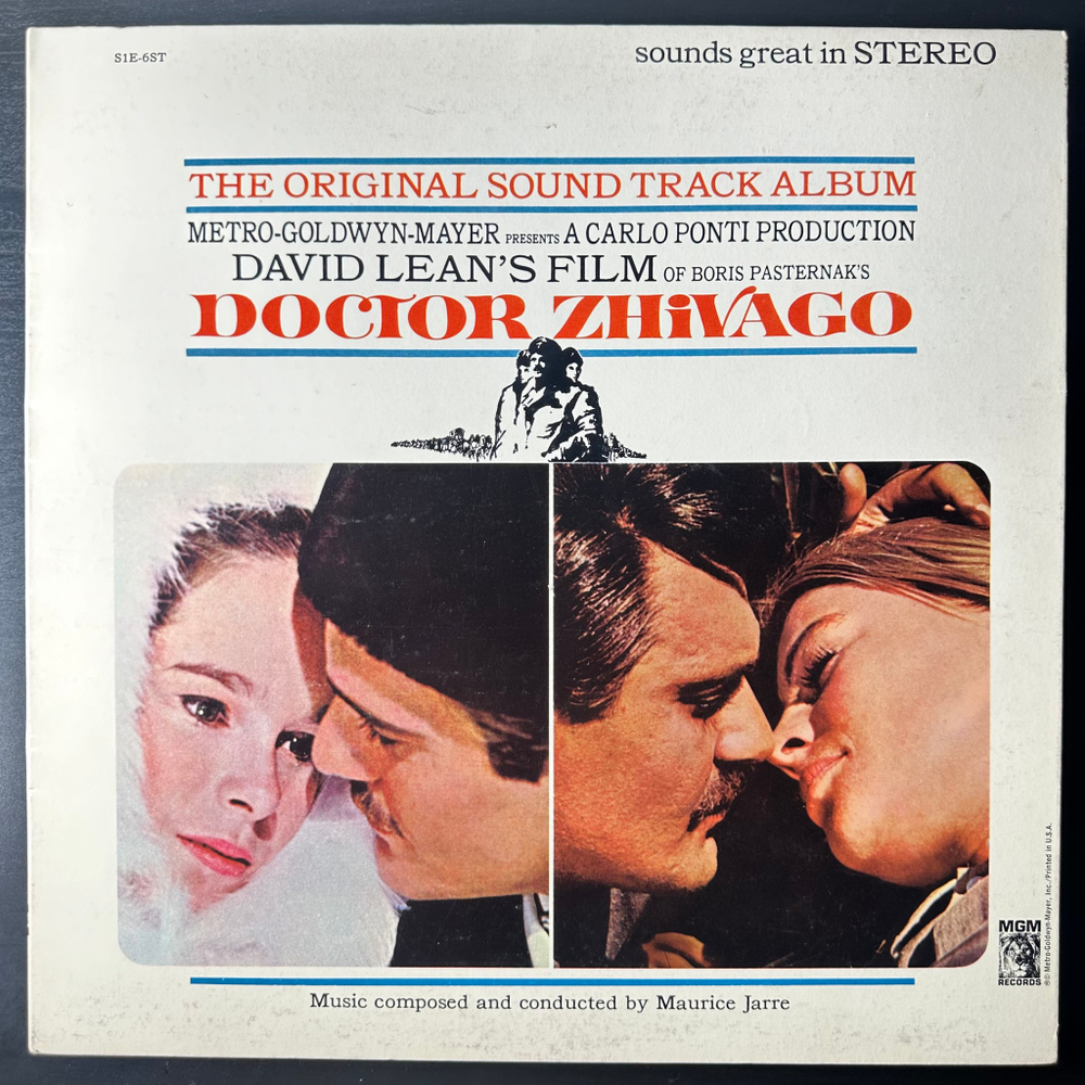 Maurice Jarre ‎– Doctor Zhivago (США 1965г.)