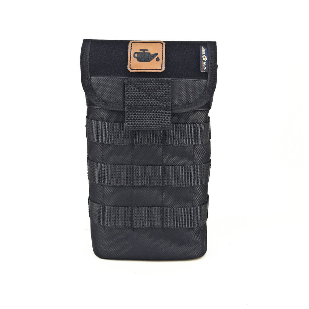 Подсумок универсальный MOLLE 14х24х7см с клапаном на липучке - 4х5