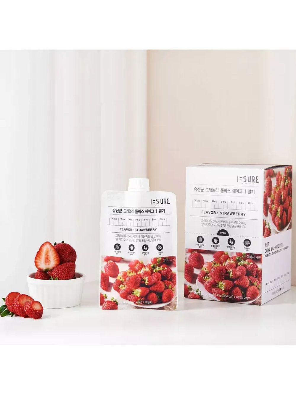 Фитнес-коктейль с гранолой ассорти вкусов 40 г * 7 шт