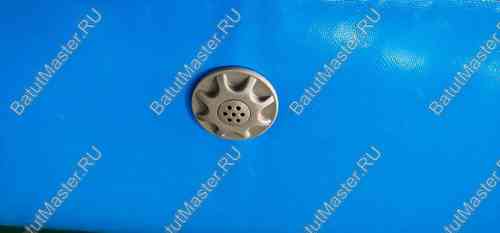 Надувной бассейн «Одноцветный» 10*10*0,8 м