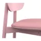 Стул Saga, рогожка, розовый