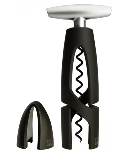 Peugeot Vin Набор штопор и обрезатель фольги Altar, черный