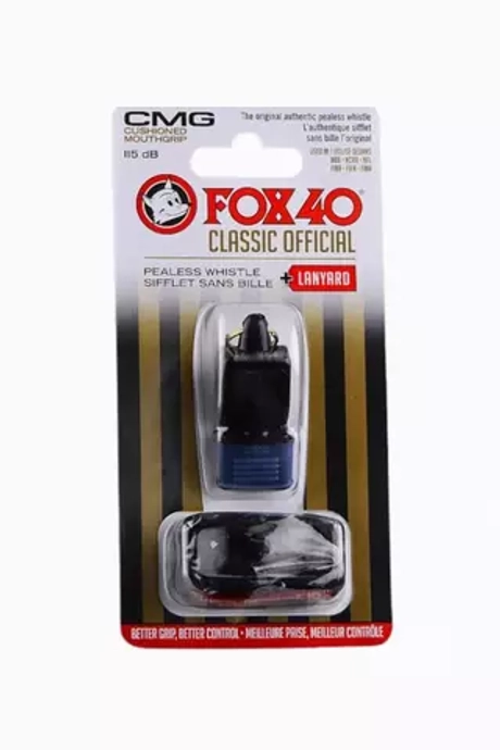 Свисток со шнурком Fox40 Classic Official - черный