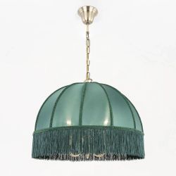 Citilux Базель CL407132 Люстра подвесная с зелёным абажуром