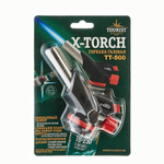 Резак газовый X-TORCH (TT-500) с пьезоподжигом и системой подогрева газа, «Tourist»