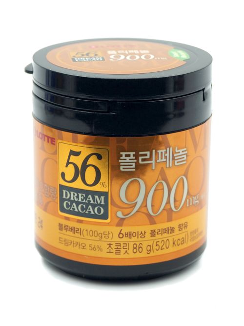 Lotte Dream Cacao Шоколад в кубиках Дрим Какао 56% 86 г