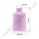 Varteg Сопло керам. 8,0мм № 5 газ.линза (701.0421/ТС0032, 42мм, пр-во FoxWeld/КНР)