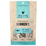 Vital Essentials, сублимированные необработанные лакомства для кошек, Minноу, 28,3 г (1 унция)