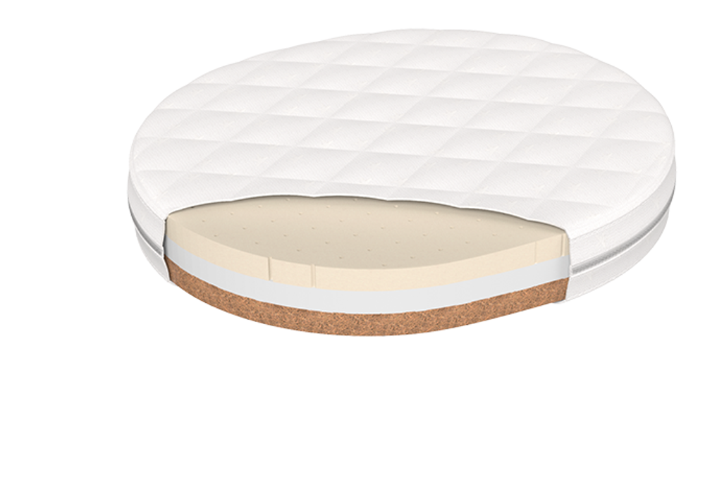 Матрас для люльки Ellipsebed кокос/форплит/латекс 9 см
