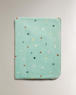 Zara Home плед детский из полиэстера, 70x100 см · 0617/004