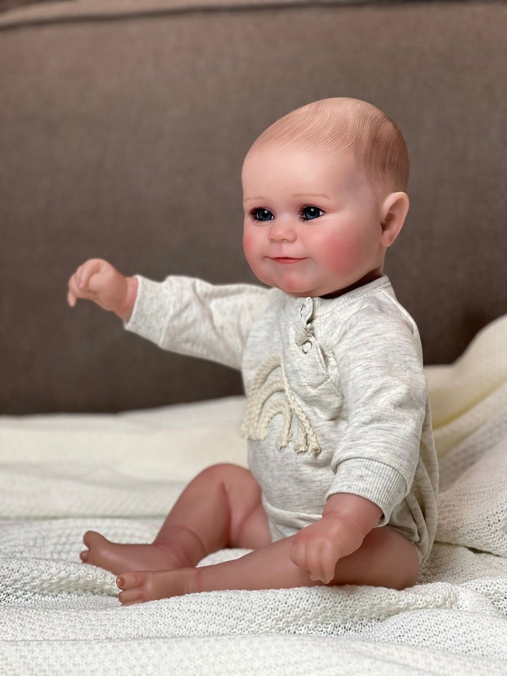 Кукла Реборн виниловая 50см в пакете (FA-367)