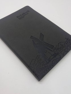 Блокнот 112 л. В5 25*17,5 см лин. серый (7674-12)