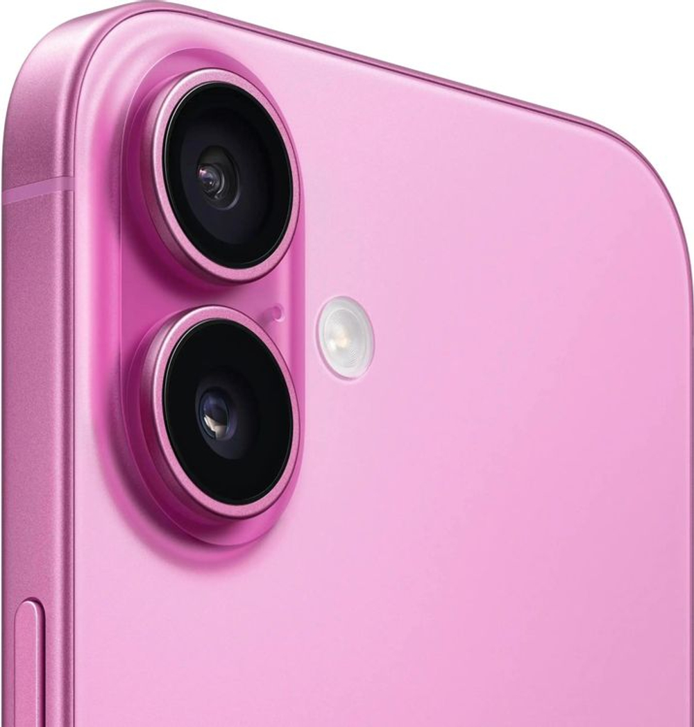 6.1" Смартфон Apple iPhone 16 128Gb,  A3287,  NFC,  OLED,  60Гц,  розовый