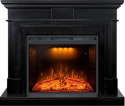 Каминокомплект Coventry - Черный с очагом Emerald 28