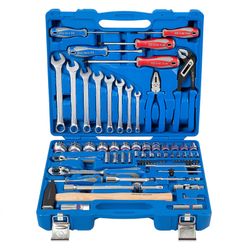 KING TONY (7577MR) Набор инструментов универсальный, 77 предметов