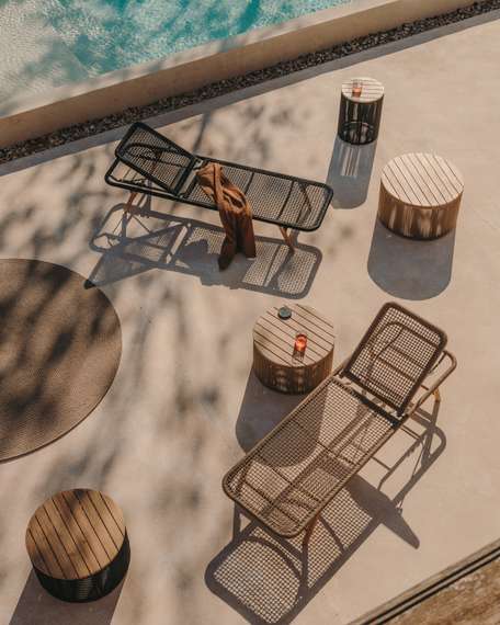 Журнальный столик Dandara Ø60х35 см бежевый