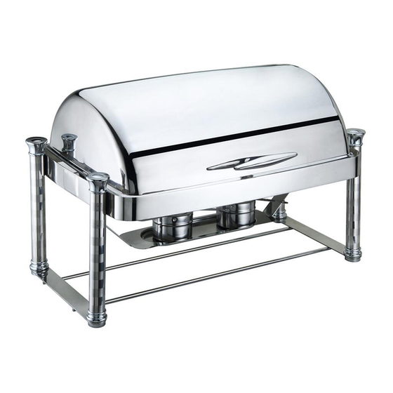 Мармит 9 л 1/1*65 с откидной Roll-top крышкой 69,5*45*45 см нерж.   P.L. Proff Cuisine