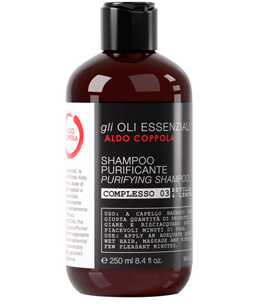 ШАМПУНЬ ДЛЯ ЖИРНЫХ ВОЛОС С БЕРЕЗОЙ И ЛЕМОНГРАССОМ 250 мл.