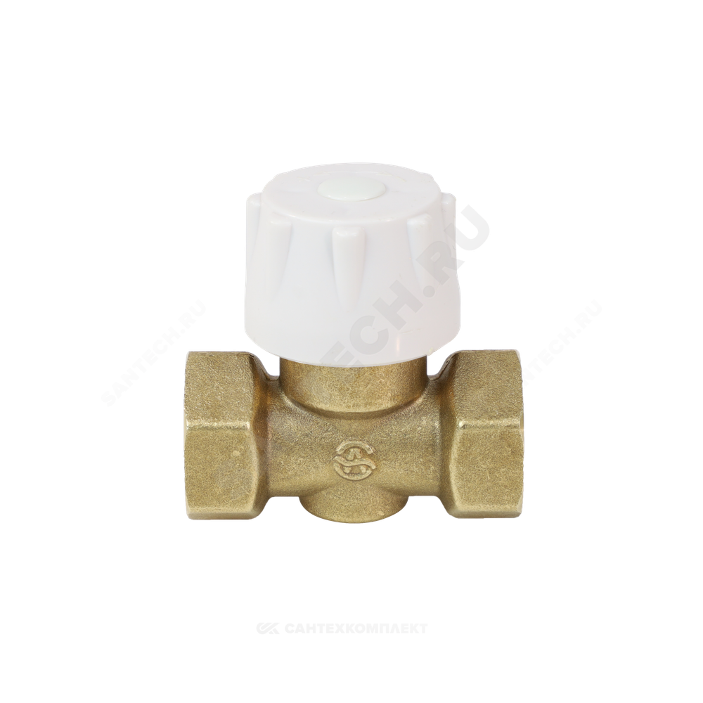 Кран двойной регулировки Ду 20 Ру10 аналог КРДП 1060 Aquasfera 1060-02