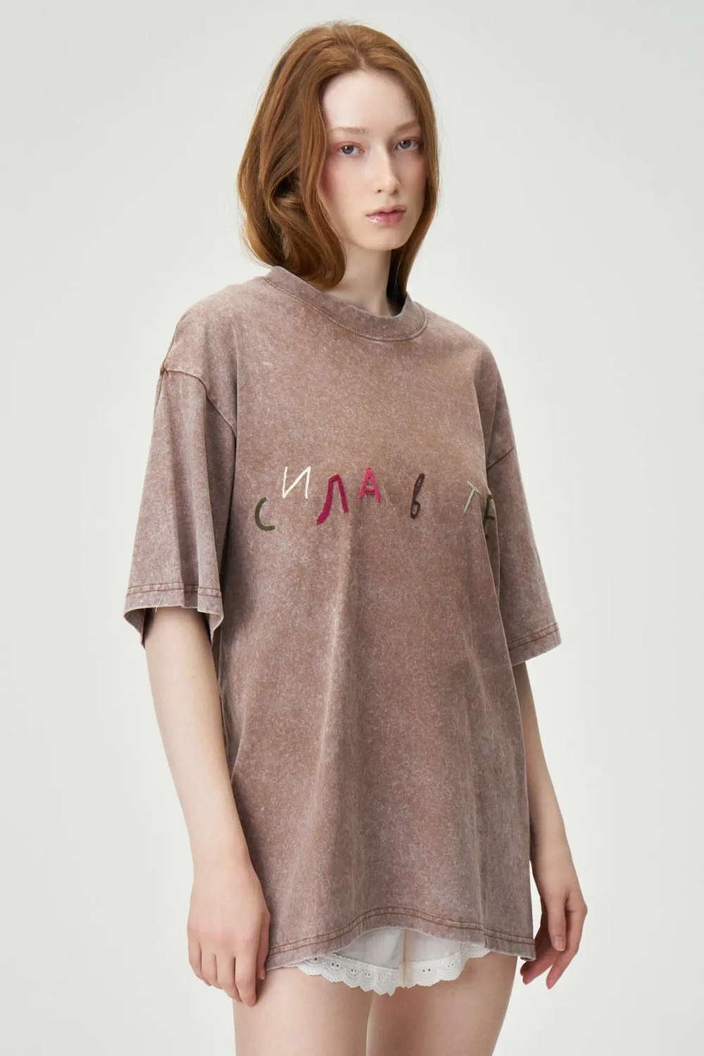 Футболка Сила в тебе мокко