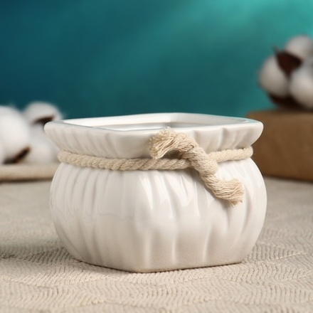 Кашпо «Мешочек Мартин» квадратный, 300 мл, 9×9×7 см