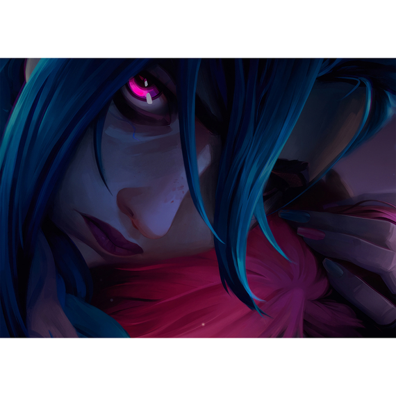 Jinx hugs - Arcane