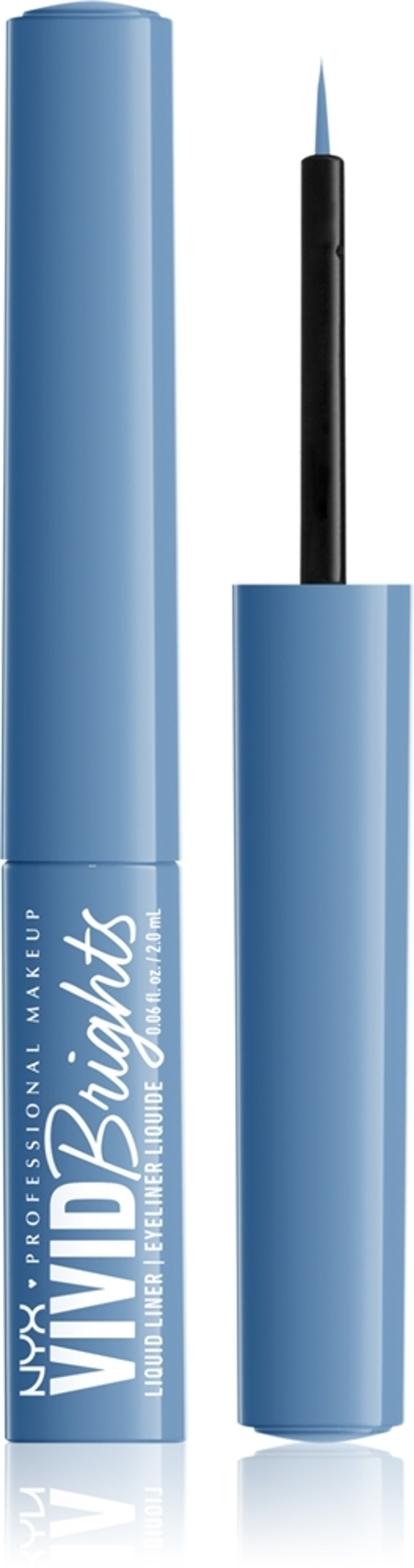 NYX Professional Makeup Vivid Brights - жидкая подводка для глаз, 2 ml